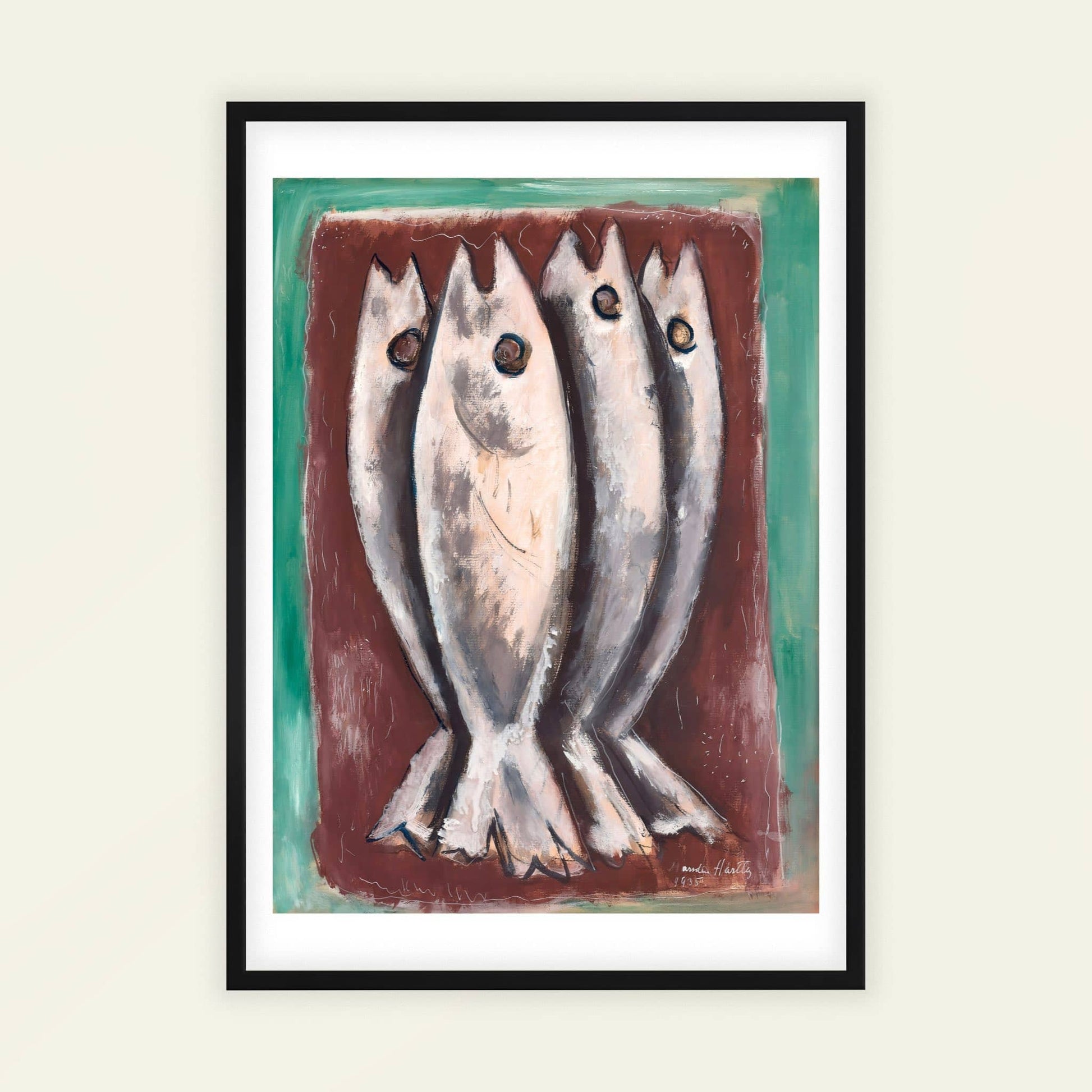 Sea Ghosts by Marsden Hartley, bathroom wall decor, kitchen wall art, American Provincetown, still life, home decor print, framed wall art, art poster