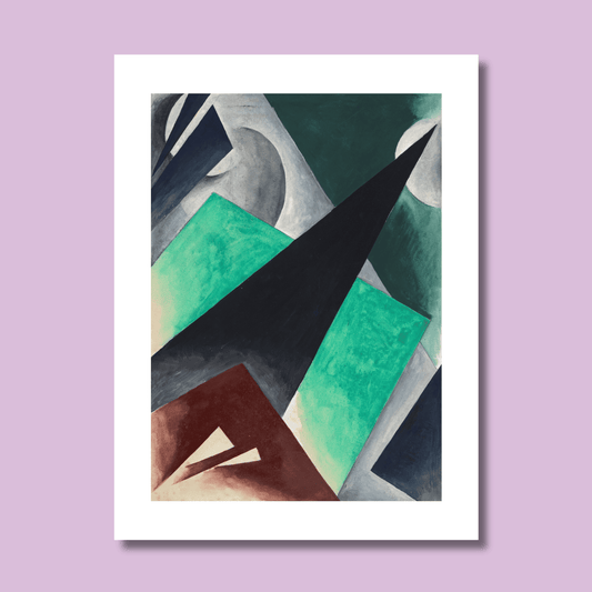 Lyubov Popova, Architectonic Painting, 1917