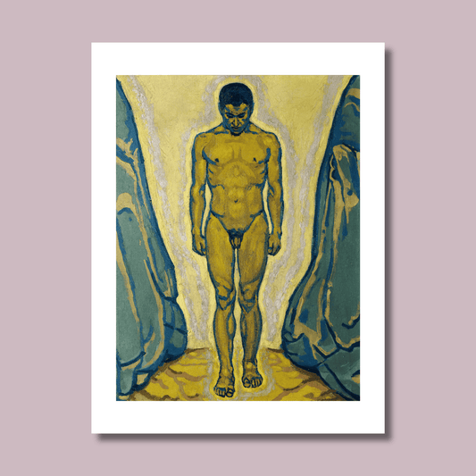 Koloman Moser, Stehender Jüngling, 1915