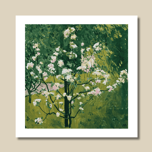 Koloman Moser, Blühendes Bäumchen, 1909