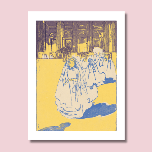 Alice Bailly, Les Communiantes à St Sulpice, 1907