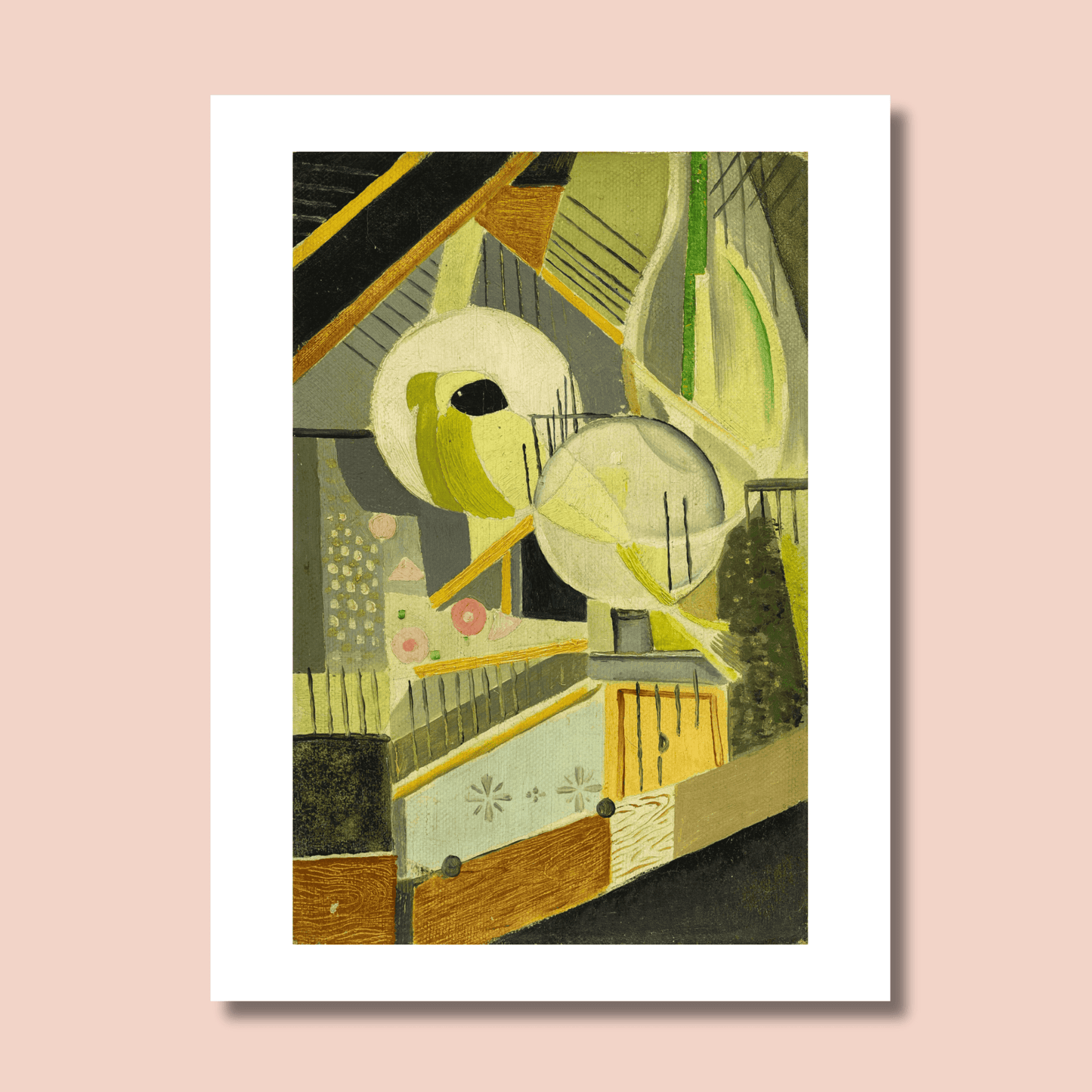 Ángel Zárraga, Oiseaux no. 4, 1916