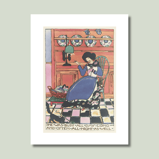 Jessie M. King, Busy all day, 1929